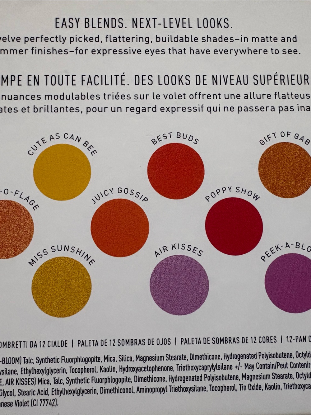 Morphe Eyeshadow Palette - Yellow, Orange, Red, Purple, Cream, Blush and Gold - Picture 3 of 5